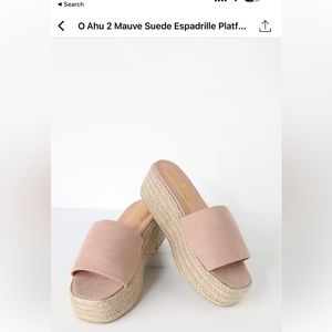 Lulus flatform shoes